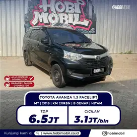 Toyota Avanza E 1.3 MT 2016 LOW Kilometer