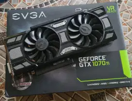 VGA EVGA GTX 1070Ti  / gtx 1070 ti VRAM 8GB performa setara RTX 2060