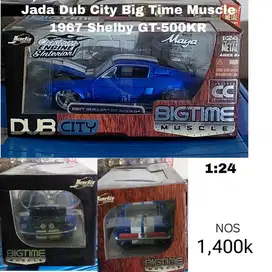 Jada Dub City Big Time Muscle 1967 Shelby GT-500KR 1:24