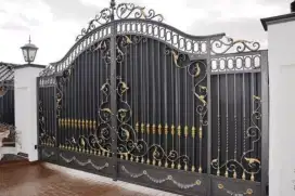 Pintu gerbang minimalis