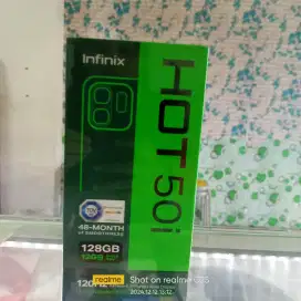 INFINIX HOT 50i 6/128 BARU garansi resmi bisa TT atau Kredit