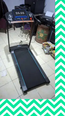 Treadmill elektrik Legacy Blue Elford alat olahraga PXT-193