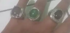 Batu cincin zamrud kalimantan campur