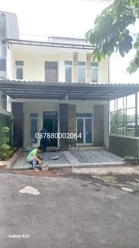 Jual cepat murah rumah baru renovasi gandul cinere depok tol brigif