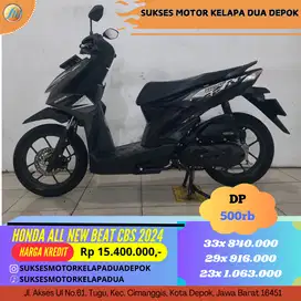 Honda NEW BEAT CBS 2024 DP RINGAN MULAI 500RB