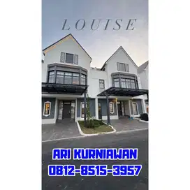 Pusat Kota Gading Serpong Hanya Rumah3man Louise Summarecon Full Attic