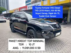 Toyota Fortuner VRZ 2.4 TRD Diesel 2019 Hitam