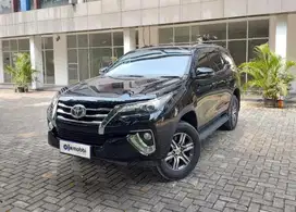 Pajak Panjang TDP 19JT Toyota Fortuner 2.4 G Solar-AT Hitam 2020