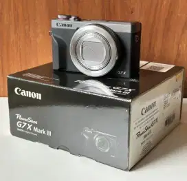 CANON G7X MARK III SILVER