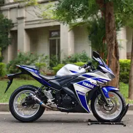 YAMAHA R25 BLUE GP 2015 ISTIMEWA PAJAK PANJANG