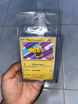 Kartu pokemon pikachu batik v2