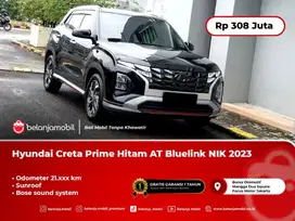 [ SUNROOF ] Hyundai Creta Prime Hitam AT Bluelink Bose 2023/2024