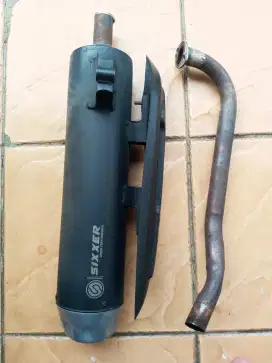 Knalpot sixxer n max old