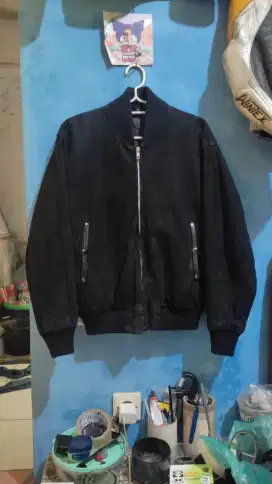 Jaket kulit asli