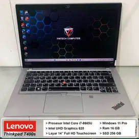 Lenovo Thinkpad T490s Touchscreen i7 Gen 8 Ram 16gb mulusss