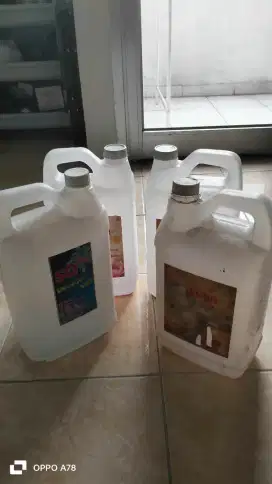 Jerigen bekas sabun laundry 5 liter