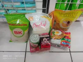 Paket Sembako Munggahan plus box kontainer