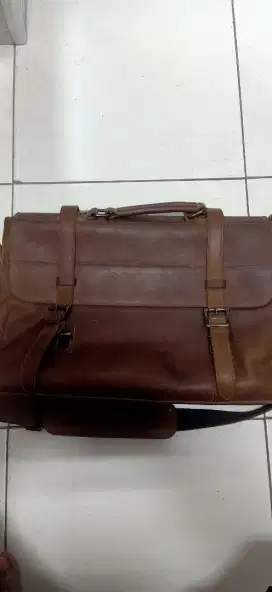 Tas kulit original fullhardy satchel