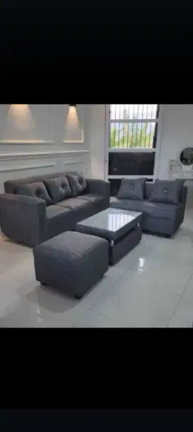 Sofa L minimalis murah