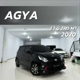 [DP 14JT‼️] Toyota AGYA 1.2 G TRD MANUAL 2020 pemakaian 2021