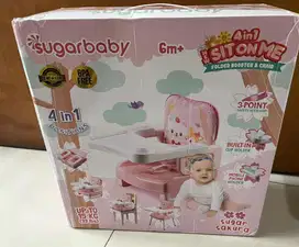 Sugar Baby 4 in 1 Sit on Me Folded booster n chair