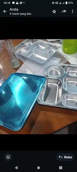 Jual nampan/trayfood stainles 304