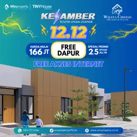 CUKUP DENGAN 2,5 JUTA DAPATKAN RUMAH FREE DAPUR