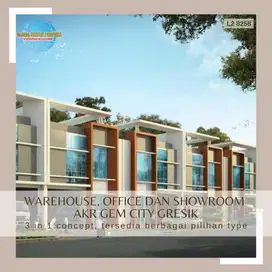 Warehouse Office dan Showroom Strategis di AKR GEM CITY Gresik