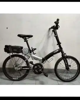Sepeda lipat listrik united folding elektrik bike 24 v 250w