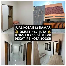 JUAL KOS KOST KOSAN KOSTAN 13 KAMAR DEKAT IPB KOTA BOGOR