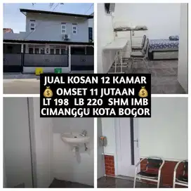 JUAL KOS KOST KOSAN KOSTAN 12 KAMAR DI CIMANGGU KOTA BOGOR