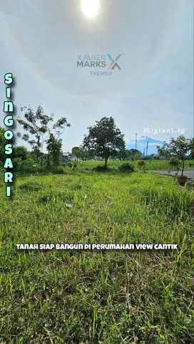 Tanah Siap Bangun di perum Candirenggo Asri di Singosari Malang