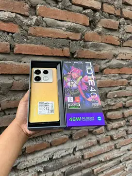 Infinix note 40 pro 5g 8/256 bekas