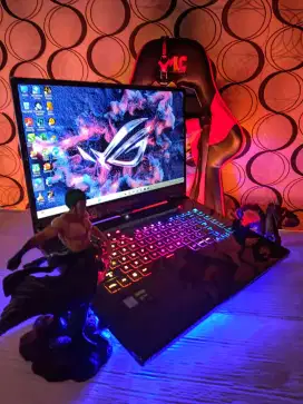 Asus Rog Zephyrus G15 Core i7 Ram 16/512gb Dual VGA Nvidia Siap Pakai