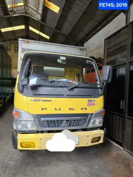 Truk Mitsubishi Canter 6roda 125PS Super Speed Box tahun: 2019