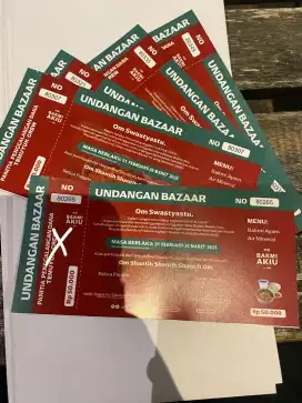 Tiket bazzar bakmi akiu