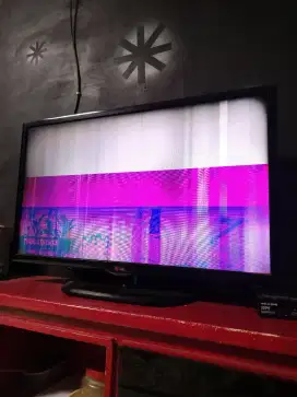 Tv Merek LG rusak gambar suaranya normal ngebas