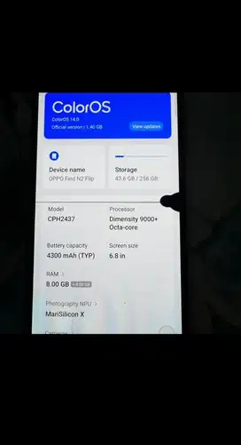 NEGO OPPO FIND N2 FLIP