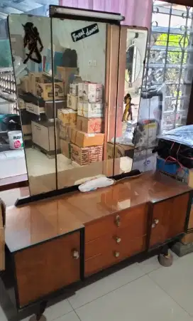 meja rias jati antik & kuno
