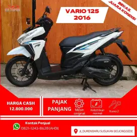 VARIO 125 LED THN 2016 PAJAK ON SIAP PAKE