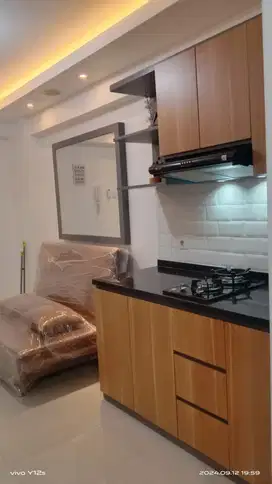 Apartemen Bassura City 2 br tower H furnished baru