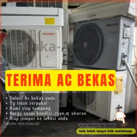 TERIMA AC BEKAS. 1/2 PK. 1 PK DLL