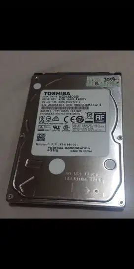 Harddisk Laptop 500gb (sentinel 100%)