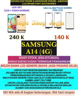 Service HP-Baterai/Touchscreen-LCD SAMSUNG A14 (4G/5G)