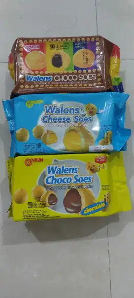 SUS KERING ISI COKLAT PASTA  WALENS CHOCO SOES