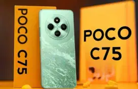 New Segel POCO C75 Ram 8+8/256GB ama 6+6/128GB Garansi Resmi 15 Bulan