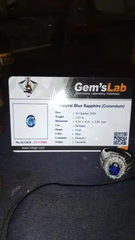 Batu blue safir