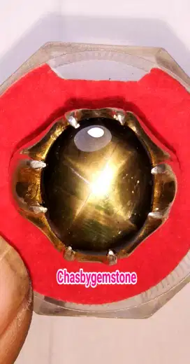 Batu Permata black safir Thailand-Safir bangsing kresnadana Star Tajam