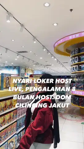 cari lowongan kerja host live