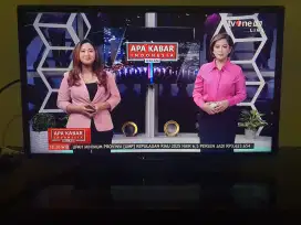 800%BAGUS MULUS SHARP NORMAL NO MINUS TV LED DIGITAL 24IN TANPA STB